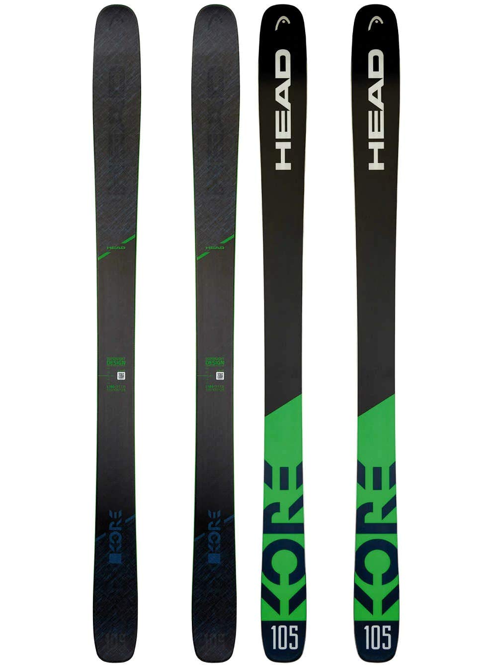 HEAD Kore 105 Graphene Grey Freeride Skis, Talla: 180 : Amazon.es